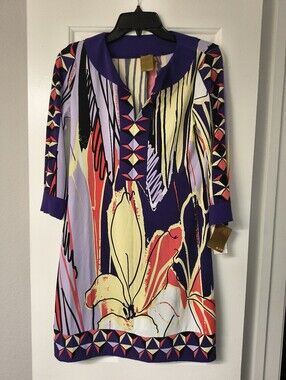 Ali Ro Bold Print Shift Dress – Size 2 – NWT